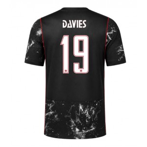 Kanada Alphonso Davies #19 Jalkapallovaatteet Vieraspaita MM-kisat 2026 Lyhythihainen